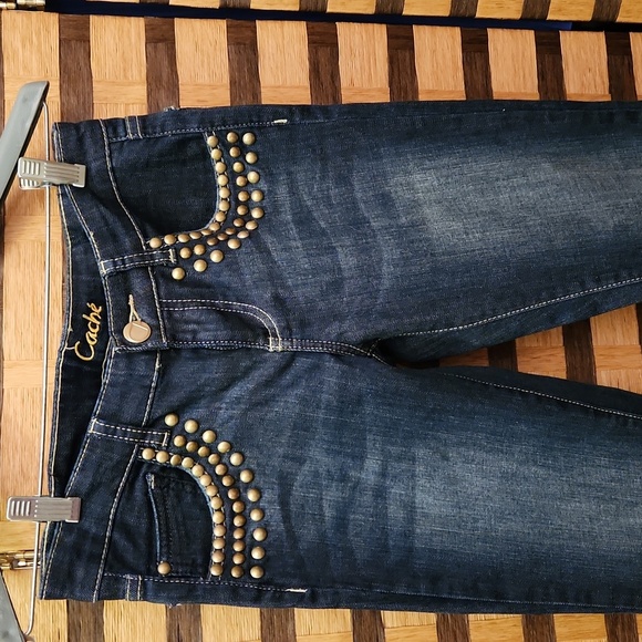 Cache studded skinny jeans - Picture 1 of 11